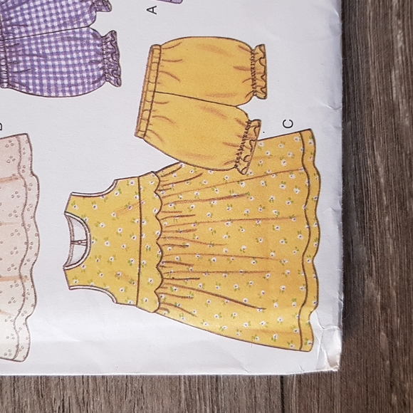 2 for $15 New Look 6767 Dress with Pantaloons - Picture 2 of 9